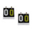 2Pièces De Score Portable En Multisports Compact 6