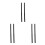 6Pcs Portable Black Rubber Spark Plug Installation Rods for Car Engine 8