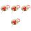 4Sets Kids Instrument Handheld Portable Percussion Toy 5