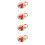 4Sets Kids Instrument Handheld Portable Percussion Toy 10