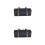 2Pièces Sacoche Cuir Noir Outils Étanche Durable 7