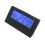 2Pcs Black Alarm Clocks with Weather Display for Desktop 8