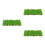 3Pcs Nylon Model Train Grass Clusters Green for Sand Table Dioramas 5
