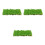 3Pcs Nylon Model Train Grass Clusters Green for Sand Table Dioramas 6