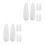 6Pairs White PVC Inflatable Boot Formers for Tall Boot Shape Support 5