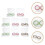 32Pcs Household Contacts Cases Tight Seal Transparent Compact Boxes 9