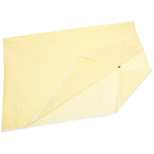 2Pcs Soft Light Yellow Plant Frost Covers Drawstring Outdoor Protector 1