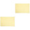 2Pcs Soft Light Yellow Plant Frost Covers Drawstring Outdoor Protector 5