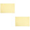 2Pcs Soft Light Yellow Plant Frost Covers Drawstring Outdoor Protector 8