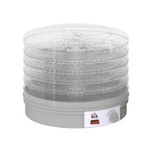 5-Tier Food Dehydrator, 245W Food Dryer with Adjustable Temperature Control, Grey
