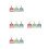 12Sets Small Hand Broom and Dustpan Set ABS Mesh Design for Home Use 5