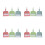 12Sets Small Hand Broom and Dustpan Set ABS Mesh Design for Home Use 10