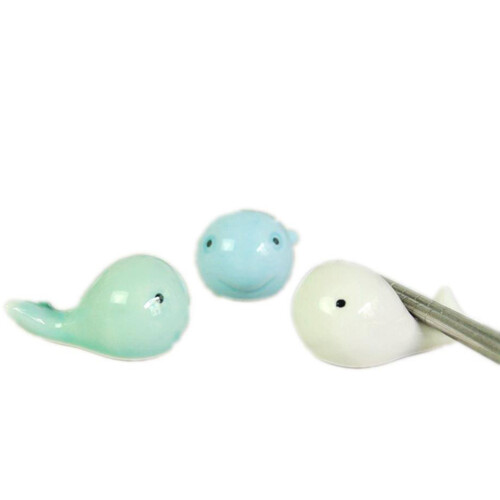 6Pièces Support Baguettes Céramique Forme Poisson 2