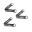 3Pièces Sangles Nylon Fer Multifonction Pour Balancelle Extérieure 8