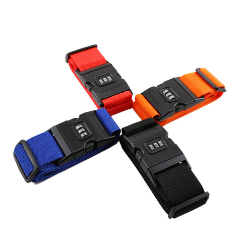 Blue Luggage Strap Buckle Adjustable Suitcase Belt 2