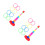 2Pièces Jeu De Lancer D'anneaux Multi-Couleur Coordination Main-Œil 6