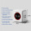 Digital Timer Gravity Sensor Flipping LED Display 4 Preset  Rechargeable  Timer for Cooking Study Shower White 8