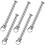 10Sets Professional Handheld Folding Fan Shaft Rivets and Nuts Silver 3