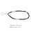 2Pcs Black Crystal Mobile Phone Strap Creative Wrist Rope Accessory 11