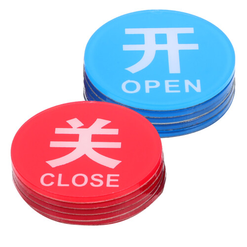 2Ensembles Stickers Eau Chaude Froide Pour Robinets 1
