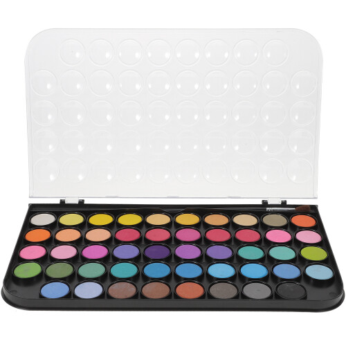 5Sets 48-Colors Solid Watercolor Paint Kit Multi Portable Art Supplies 1