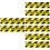 8Pcs Caution Warning Decals Wet Floor Safety Stickers 10