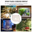 Light Brown ABS Corner Holder for Fish Tank Space-Saving Storage 6