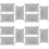 12Pcs Portable Grey Inflatable Sleep Pillow Outdoor Camping Accessory 7