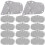 30Pcs Washable Hard Hat Sweatbands Grey Breathable Sweatproof Liners 2