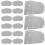 30Pcs Washable Hard Hat Sweatbands Grey Breathable Sweatproof Liners 3
