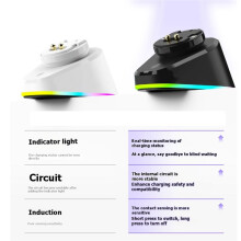 Charging Dock for G Pro X Superlight 2 GPW3 G502X Wireless Gaming Mouse Charger Base for DeathAdder V2 B