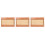 3Pcs Straw Organizer for Kitchen Cabinet Wood Multi-Compartment Holder 5