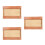 3Pcs Straw Organizer for Kitchen Cabinet Wood Multi-Compartment Holder 10