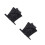 2Pcs Comfortable Black Chiffon Stand Collar Women Detachable Accessory 6