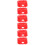 6Pcs Durable Silicone Acetylene Gauge Covers Red Cushioning Protector 10