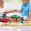 3Sets Portable Plastic Mini Traffic Sign Models Kids Learning Toy 7