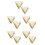 10Pcs Durable PU Fake Sandwich Props Simulation Bread Toys 4