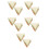 10Pcs Durable PU Fake Sandwich Props Simulation Bread Toys 7