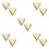 10Pcs Durable PU Fake Sandwich Props Simulation Bread Toys 8