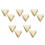 10Pcs Durable PU Fake Sandwich Props Simulation Bread Toys 9
