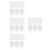 400Pcs Three-Sided Transparent Acrylic Corner Fastener and Nut Set 8