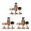 3Sets Plastic Dispenser Tap with Cork for Oak Barrel Use 4