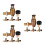 3Sets Plastic Dispenser Tap with Cork for Oak Barrel Use 6