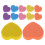 250Pcs Assorted Color Nail Buffers Sponge Nail Files Manicure Tools 3