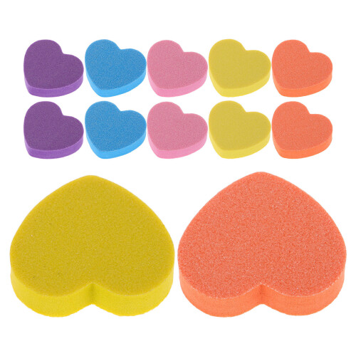 250Pcs Assorted Color Nail Buffers Sponge Nail Files Manicure Tools 2