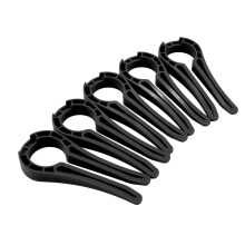5 pièces de verrous de bouton de sécurité pour cuisinière à gaz noir 8.9x3.5cm