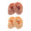 4Pairs Soft Silicone Ear Mold Simulation Model for Piercing Training 3