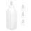 2Sets Plastic Silicone Lamb Calf Nursing Bottle Milk Feeder White 3