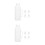 2Sets Plastic Silicone Lamb Calf Nursing Bottle Milk Feeder White 7