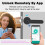 Tuya  Door Lock Buletooth Digital Electronic Lock with Fingerprint Key PassWord APP Remote UnLock 1